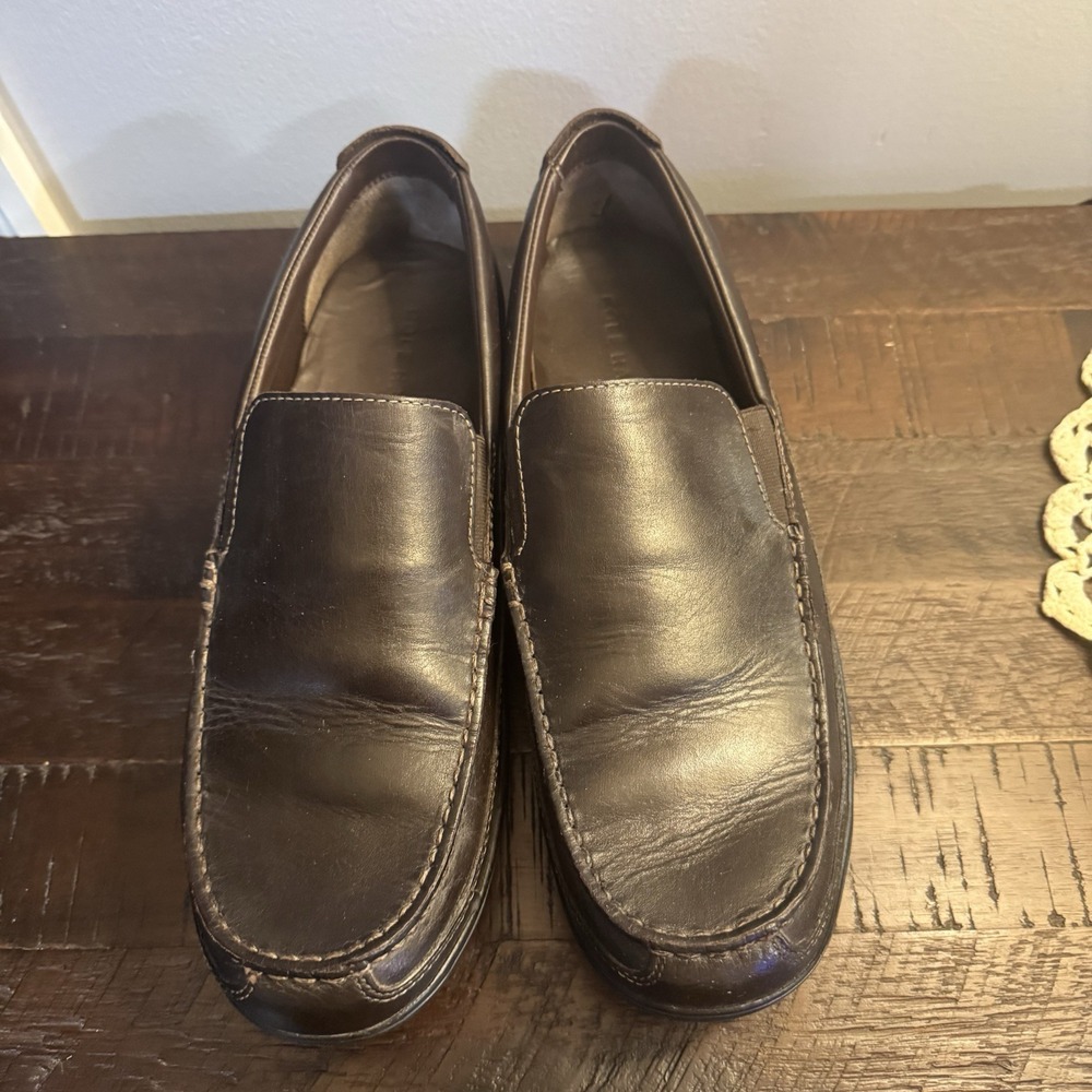 Cole Haan Tucker‎ Venetian Brown Leather Grip Tread Loafer 10.5M